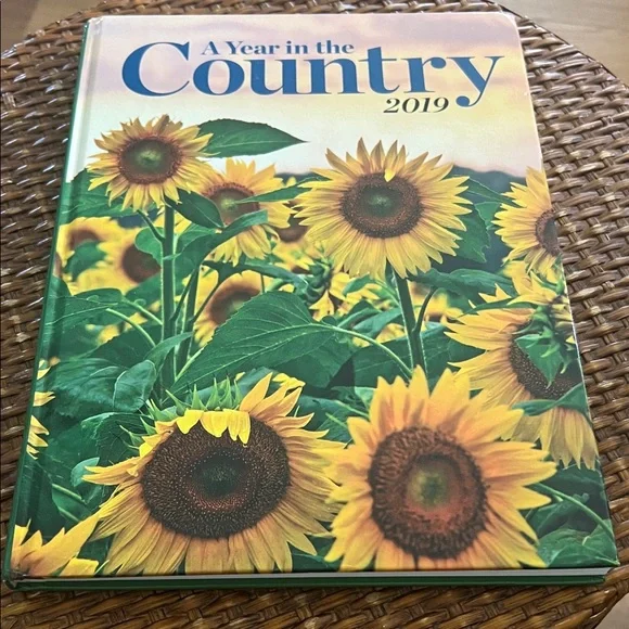 #0969**Sunflower Themed Home Accent Book - Picture 1 of 14